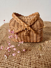 Load image into Gallery viewer, French Hard to find Mini Vintage Bressan Wicker Panier
