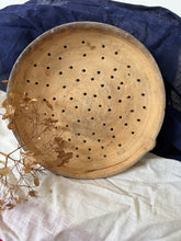 Load image into Gallery viewer, Lovely Large French Vintage Terracotta Round Berry Drainer
