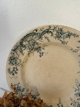Load image into Gallery viewer, French Green Transferware Plate
