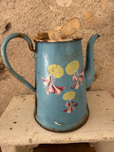Load image into Gallery viewer, Completely Weathered and Worn French Enamel Coffee Pot
