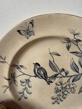 Load image into Gallery viewer, French Blue Bird Transfeware Plate
