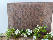 Load image into Gallery viewer, French Rustic Vintage Chocolat Menier Tin
