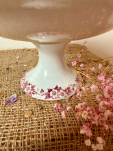 Load image into Gallery viewer, French Vintage Deep Pink Raised Compote
