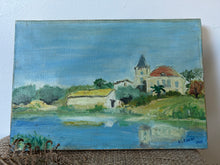 Load image into Gallery viewer, French Oil on Canvas Landscape
