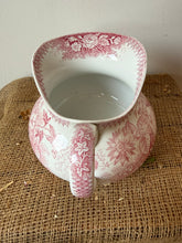 Load image into Gallery viewer, French Pink Sarreguimes Jug
