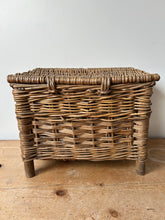 Load image into Gallery viewer, Vintage Wicker Fishing Basket in Super Condition
