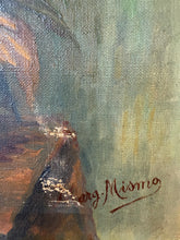 Load image into Gallery viewer, French Signed Oil on Canvas
