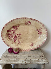 Load image into Gallery viewer, Lovely Buttery and Crazed French Oval Platter
