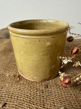 Load image into Gallery viewer, Lovely Large Sunshine Yellow Confitures Pot

