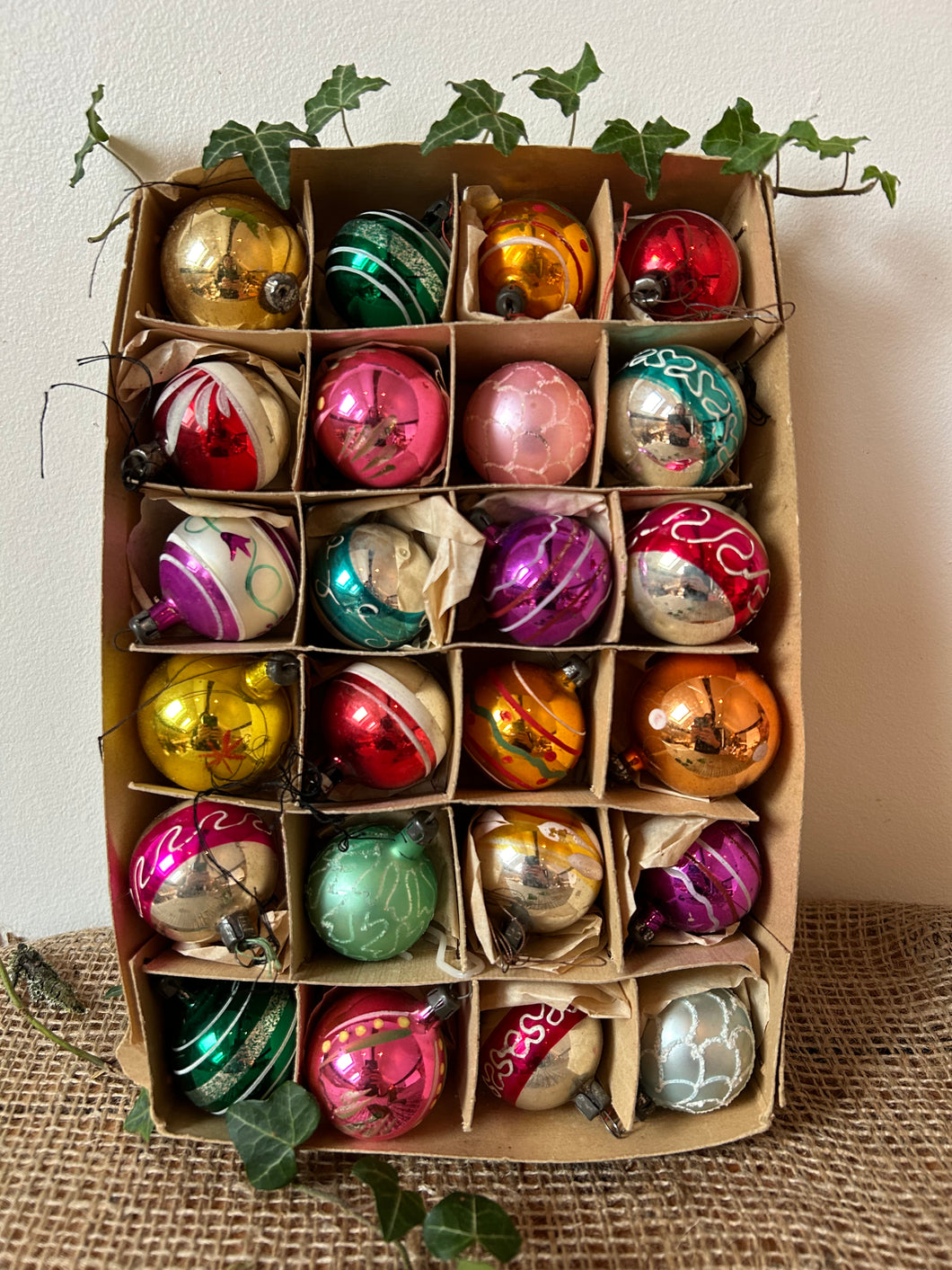 Fabulous Vintage Glass Baubles