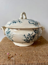 Load image into Gallery viewer, French Huge Blue Transferware Soupiere
