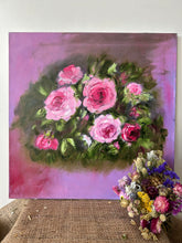 Load image into Gallery viewer, Fabulous Rose Oil on Canvas
