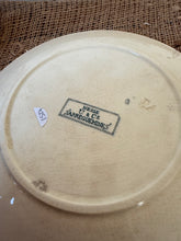 Load image into Gallery viewer, French Sarreguimes ‘Neige’ Green Transferware Plate
