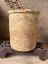 Load image into Gallery viewer, Large Buttery Ironstone Confitures Pot
