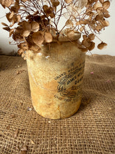 Load image into Gallery viewer, Heavily Stained Crazed Keiller Marmalade Jar
