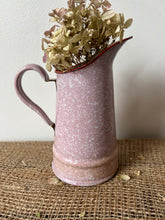 Load image into Gallery viewer, French Pink Enamel Jug
