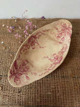 Load image into Gallery viewer, Stunning Buttery Pink Transferware Ravier
