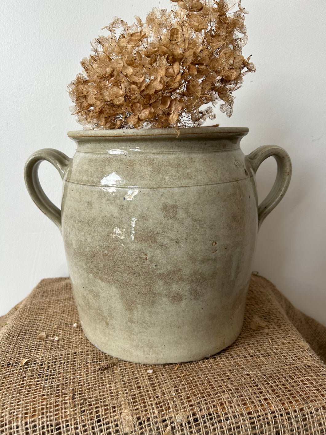 Large Earred Confit Pot