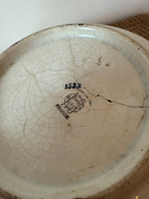 Load image into Gallery viewer, French Vintage Green and Red Berried Stapled Bowl
