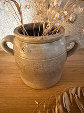 Load image into Gallery viewer, French Mottled Earred Confit Pot
