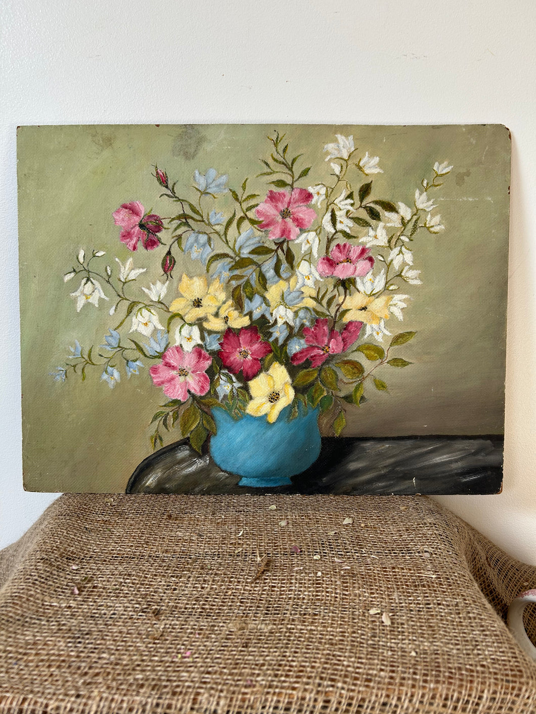 Stunning Floral Oil Painting