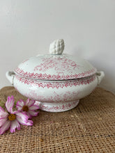 Load image into Gallery viewer, French Pink Ironstone Soupiere
