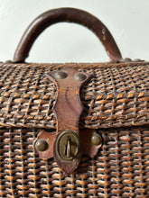 Load image into Gallery viewer, French Handled Wicker Basket
