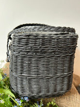 Load image into Gallery viewer, Beautiful French Wicker Market Basket
