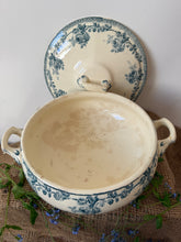 Load image into Gallery viewer, Beautiful Rose Floral Transferware Soupiere
