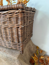 Load image into Gallery viewer, Rustic Vintage Wicker Basket
