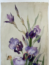 Load image into Gallery viewer, Gorgeous French Irises Watercolour
