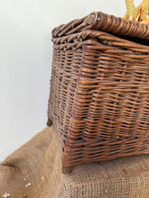 Load image into Gallery viewer, Rustic Vintage Wicker Basket
