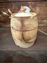 Load image into Gallery viewer, Large Stained French Stained Vintage Rillettes de Tours Pot
