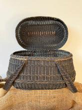 Load image into Gallery viewer, Huge French Vintage Bressan Market Basket
