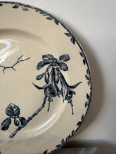 Load image into Gallery viewer, French Dark Blue Ironstone Plate
