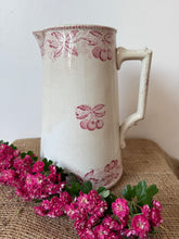 Load image into Gallery viewer, French Vintage Cherry Pink Jug
