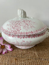 Load image into Gallery viewer, French Pink Ironstone Soupiere
