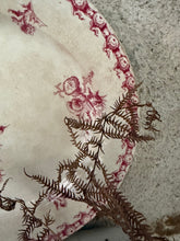 Load image into Gallery viewer, French Pink Ironstone ‘Chardons’ Extra Large Plate
