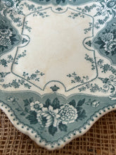 Load image into Gallery viewer, French Vintage Green Transferware Dish
