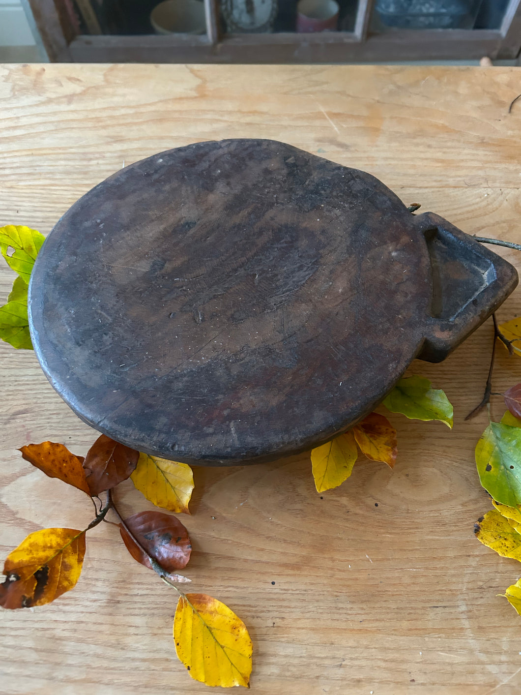 Vintage Chapati Board / Table Riser