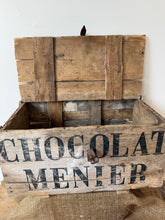 Load image into Gallery viewer, Scratch Built French Chocolat Menier Crate
