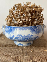 Load image into Gallery viewer, French Transferware Ironstone Soupiere
