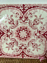 Load image into Gallery viewer, Pretty Pink Floral Victorian Tile
