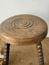 Load image into Gallery viewer, Gorgeous French Twisted Legged Stool

