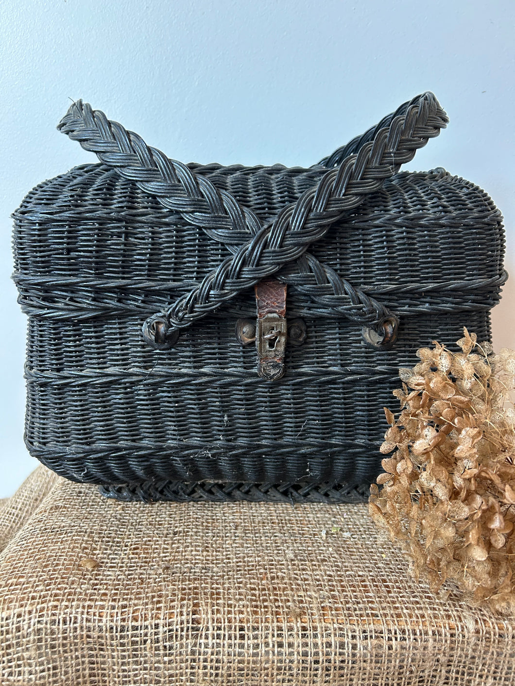 French Wicker Artisan Basket