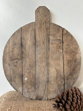 Load image into Gallery viewer, French Round Wooden Board
