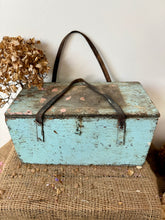 Load image into Gallery viewer, Fabulous Rustic Blue Scratch Built Box

