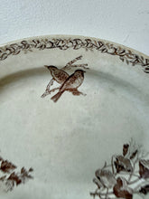 Load image into Gallery viewer, French Faience Bird Oval Platter
