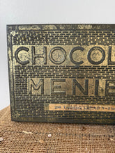 Load image into Gallery viewer, Gorgeous Rustic Chocolat Menier Tin
