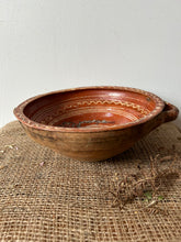 Load image into Gallery viewer, Large French Vintage Terracotta Bowl
